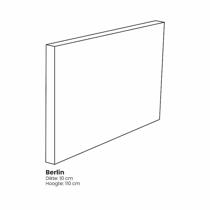 Berlin hoofdbord afmetingen | Stylzzz